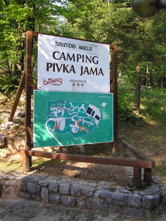 Camping Pivka Jama Postojna Exteriör bild